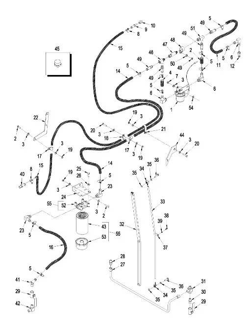 87413717 - Топливный фильтр